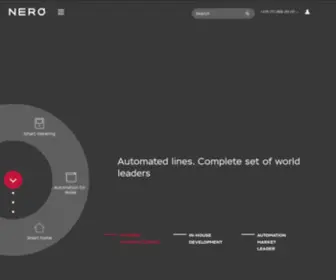 Neroelectronics.com(Automatics for home and busines) Screenshot