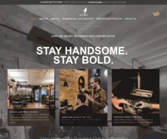 Neroggc.com(Nero Gentlemen's Grooming Club) Screenshot