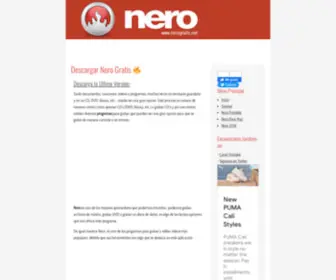 Nerogratis.net(Nero español) Screenshot