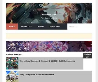 Neronime.com(Fanshare anime) Screenshot