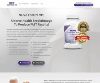 Nervecontrol911.com(Buy New Nerve Control 911) Screenshot