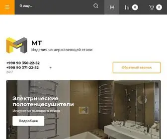 Nerzhaveyka.uz(Изделия из нержавеющей стали) Screenshot