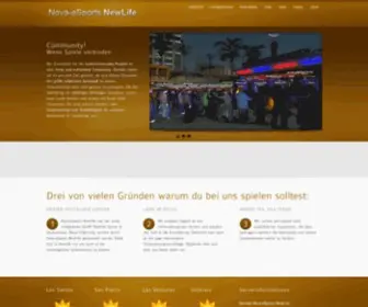 Nes-Newlife.de(Nova-eSports NewLife deutscher RealLife SA-MP Server) Screenshot