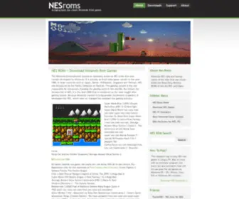 Nes-Roms.com(NES ROMs) Screenshot