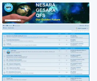 Nesara-Gesara-QFS.com(NESARA GESARA QFS Forum) Screenshot