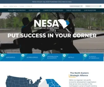 Nesasc.org(North Eastern Strategic Alliance) Screenshot