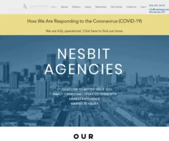 Nesbitagencies.com(Nesbit Agencies) Screenshot