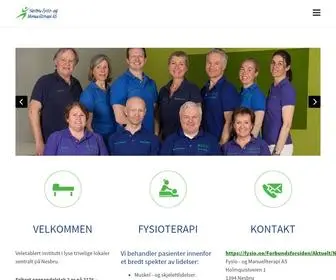 Nesbrufysio.no(Nesbru Fysio og Manuellterapi AS) Screenshot