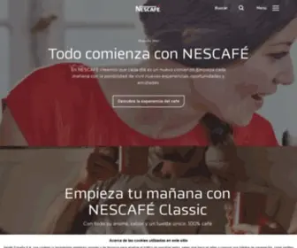 Nescafe.es(NESCAFÉ ES) Screenshot