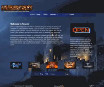 Nescio-Clan.com(Nescio) Screenshot