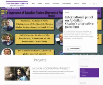 Nescivildiplomacy.com(North and East Syria) Screenshot