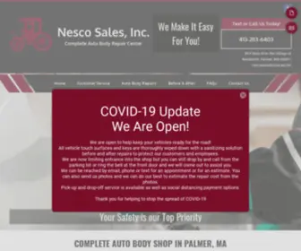 Nescoautobody.com(Nesco Sales Inc) Screenshot