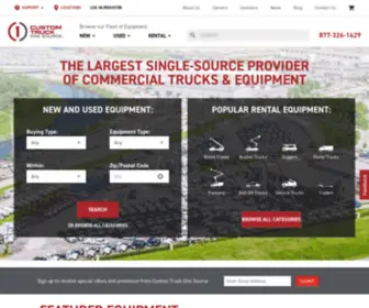 Nescosales.com(Custom Truck One Source) Screenshot