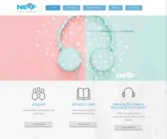 Nesf.com.br(NESF) Screenshot