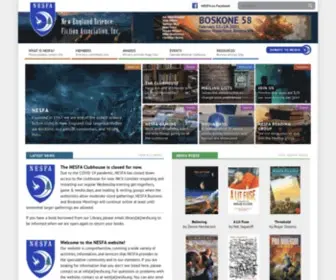 Nesfa.org(New England Science Fiction Association) Screenshot