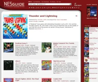Nesguide.com(The Original 8) Screenshot