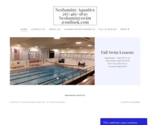 Neshaminyaquatics.com(Neshaminyaquatics) Screenshot