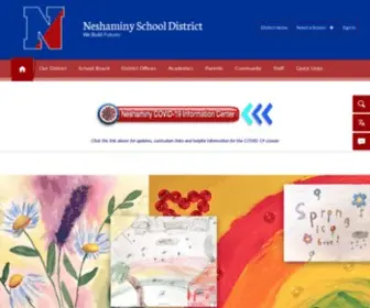 Neshaminy.org(Neshaminy School District) Screenshot