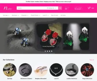 Neshe.in(Shop Stylish & Unique Fashion Jewelry & Earrings Online India) Screenshot