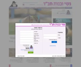Neshei.com(נשי ובנות חב"ד) Screenshot