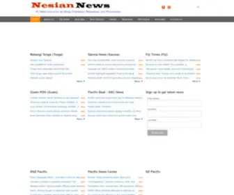 Nesiannews.com(Nesian News) Screenshot