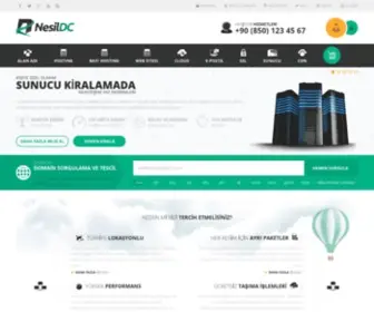 Nesildc.com(Tescil, Sunucu, VPS) Screenshot