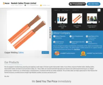 Neskeb.co.in(Neskeb Cables Private Limited) Screenshot