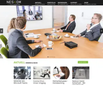 Neskom.at(NESKOM e.U. ) Screenshot