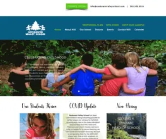 Neskowinvalleyschool.com(Independent Education on the Oregon Coast. Our private school philosophy) Screenshot