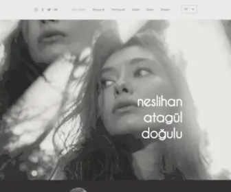 Neslihanatagul.com(Neslihan Atagül Doğulu) Screenshot