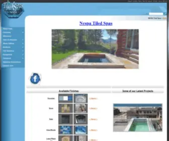 Nespa.net(NESPA Tiled Spas) Screenshot