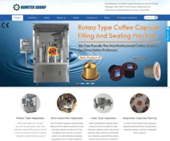 Nespressomaker.com(Nespresso Capsules Machine) Screenshot