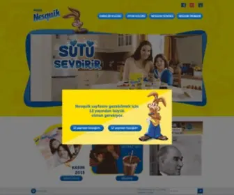 Nesquik.com.tr(NESQUIK®) Screenshot