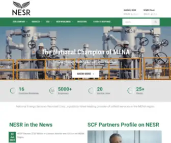 Nesr.com(NESR) Screenshot