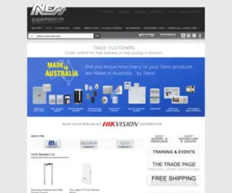 Nesscorporation.com(Ness Corporation) Screenshot
