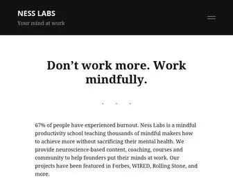 Nesslabs.com(Ness Labs) Screenshot