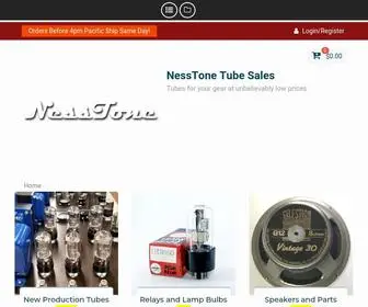 Nesstone.com(NessTone Tube Sales) Screenshot