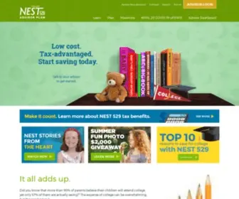 Nest529Advisor.com(NEST 529 Advisor Plan) Screenshot