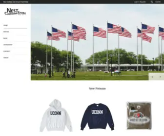 NestclothingStore.com(Nest clothing store) Screenshot