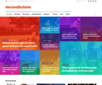 Nestedbubble.com(Nested Bubble) Screenshot