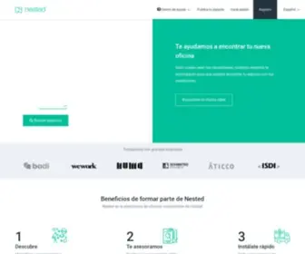 Nested.net(Comparte espacio de trabajo y talento) Screenshot