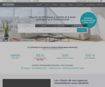 Nestenn.com(Agence immobili) Screenshot