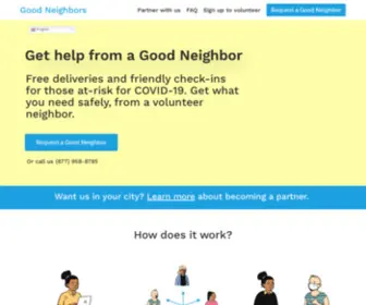 Nesterlygoodneighbors.com(Good Neighbors) Screenshot