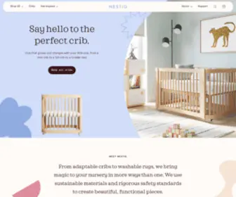 Nestig.com(Convertible Cribs) Screenshot