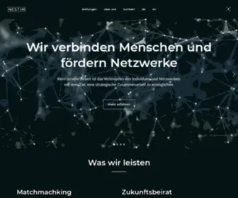 Nestim.com(Wir verbinden Menschen und fördern Netzwerke) Screenshot