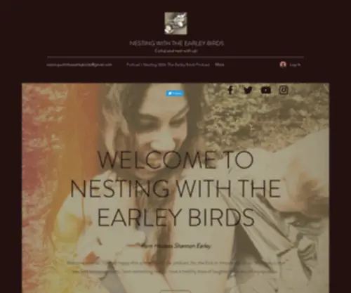 Nestingwiththeearleybirds.com(Nesting With The Earley Birds Podcast) Screenshot