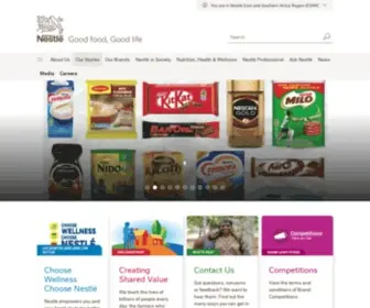 Nestle-Esar.com(Good Food) Screenshot