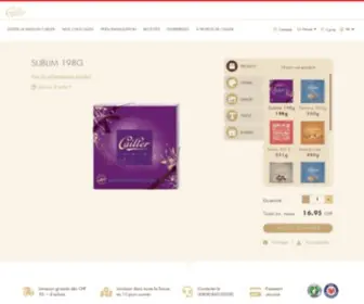 Nestle-Shop.ch(Retrouvez le plus grand choix de chocolats et pralinés en ligne) Screenshot