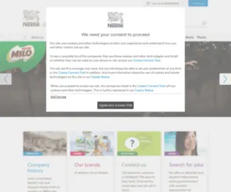 Nestle.com.mt(Nestlé Malta) Screenshot