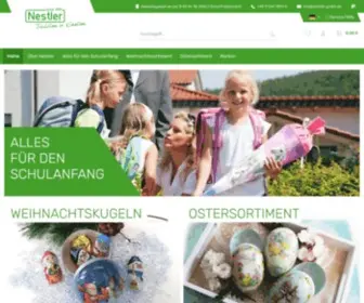 Nestler-GMBH.de(Nestler Feinkartonagen) Screenshot